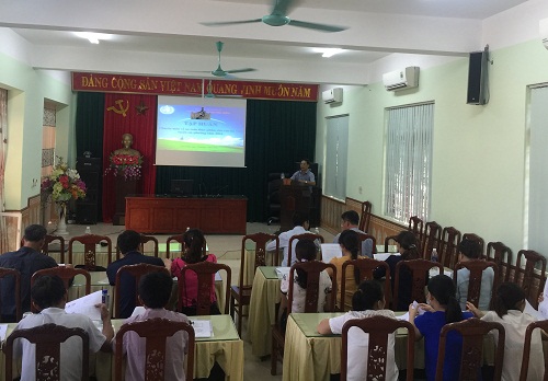 Tập huấn chuyên môn về an toàn thực phẩm  cho cán bộ Y tế tuyến xã, phường tỉnh Ninh Bình năm 2016”  năm 2014