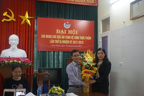 Đại hội Chi đoàn Chi cục An toàn vệ sinh thực phẩm  lần thứ IV nhiệm kỳ 2017-2019”  năm 2014